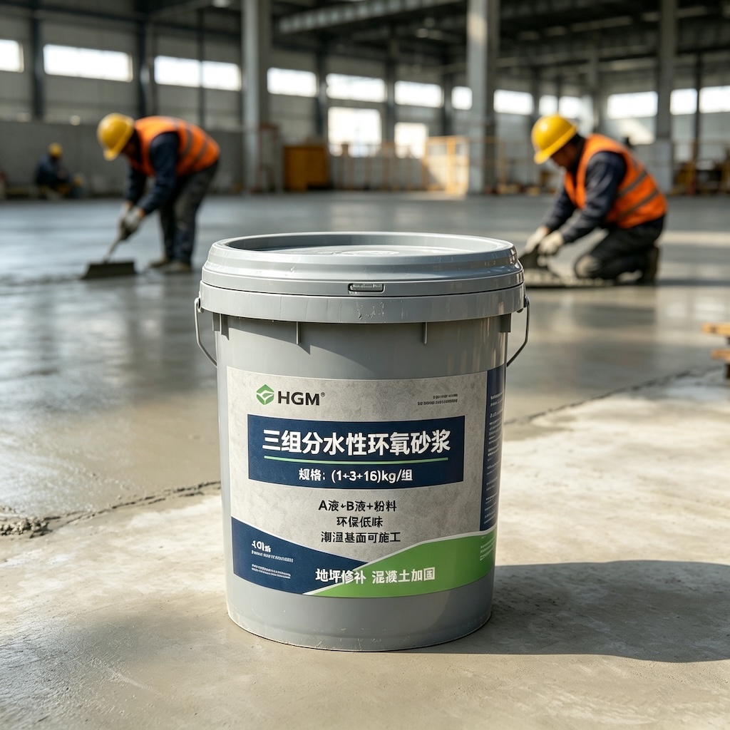 休宁三组份水性环氧砂浆